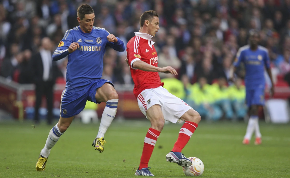 Matic na final da edição 2012/13 da Liga Europa (Créditos: Global Imagens)