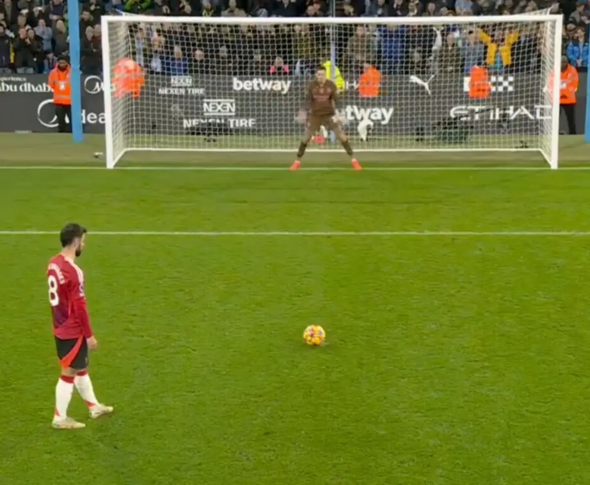 Imagem de contexto do artigo Manchester City-Manchester United: Matheus Nunes faz penálti, Bruno Fernandes empata