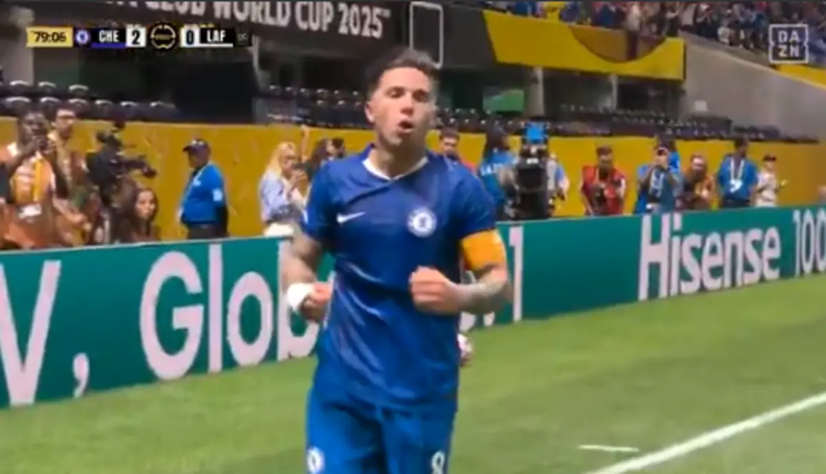 Imagem de contexto do artigo Veja como Enzo Fernández fechou a vitória do Chelsea no Mundial de Clubes