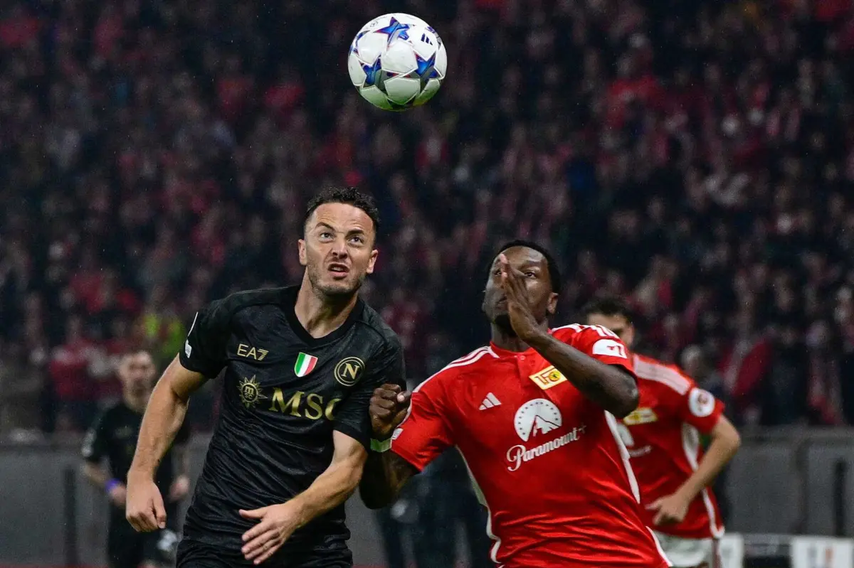 Imagem de contexto do artigo Polícia detém 11 adeptos do Union Berlim por distúrbios em Nápoles