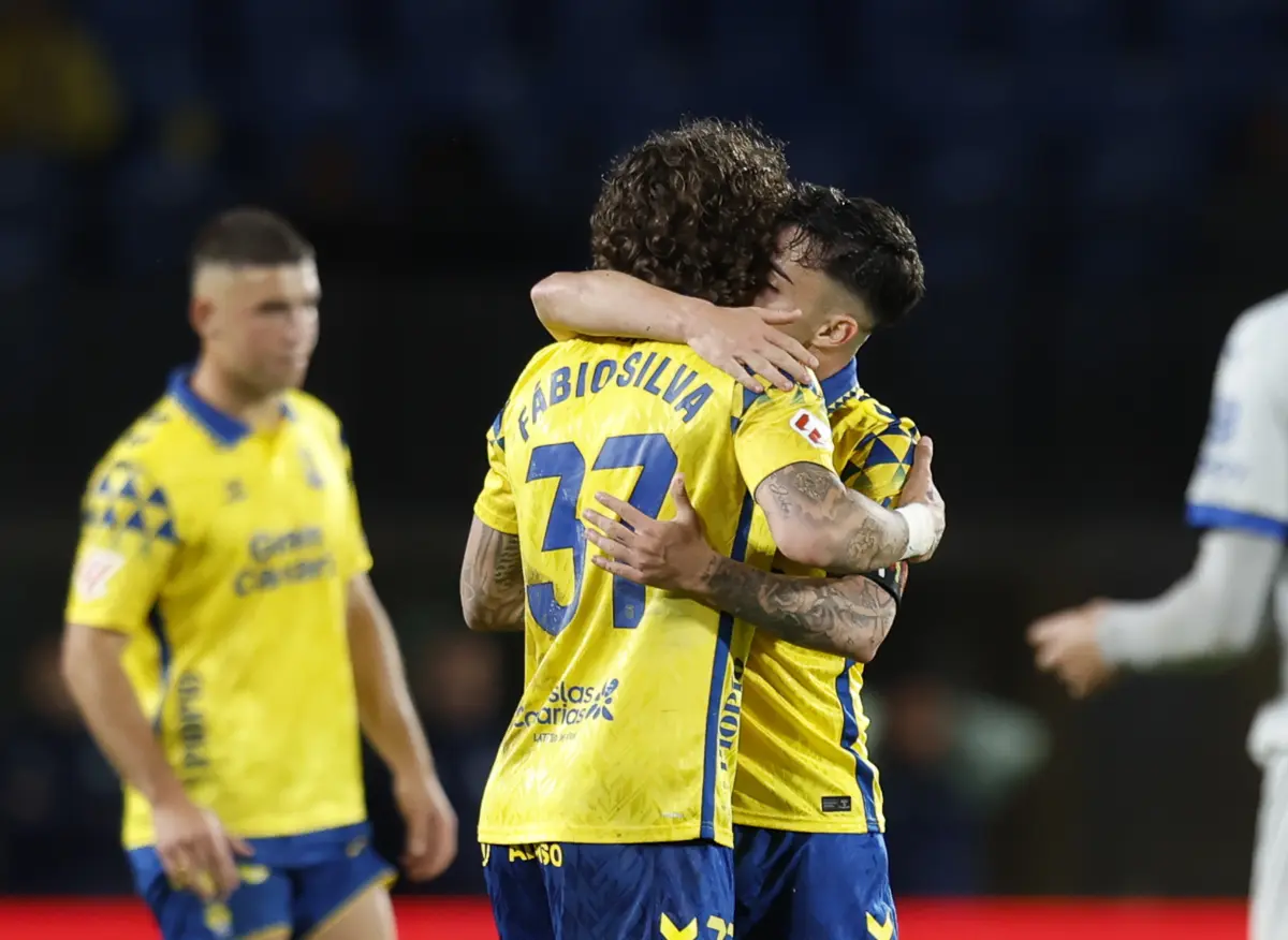 Imagem de contexto do artigo Las Palmas e Alavés empataram: veja os golos de Fábio Silva e Toni Martínez