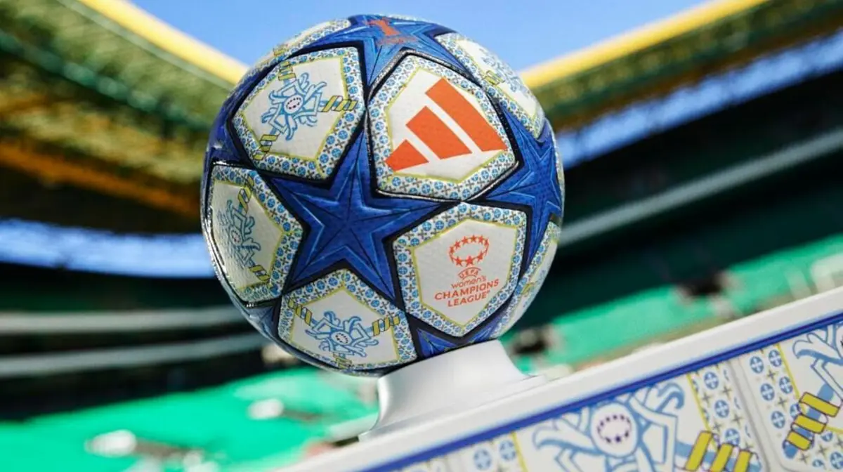 Imagem de contexto do artigo Nova bola da Champions feminina presta tributo a Lisboa