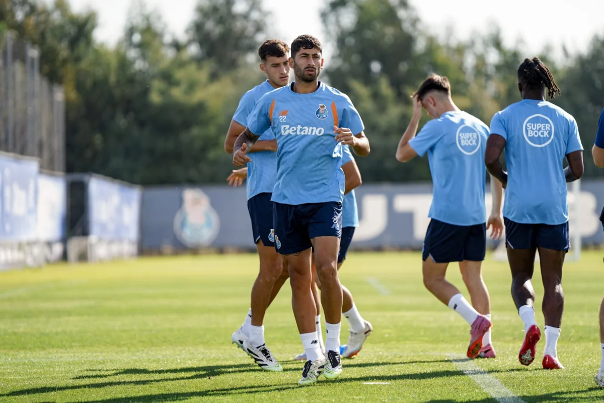 Alan Varela no treino de quinta-feira