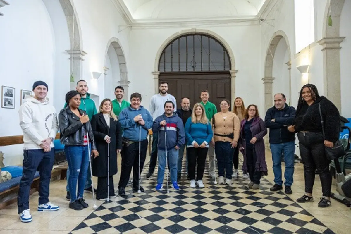 Imagem de contexto do artigo Sporting visita Centro de Reabilitação Nossa Senhora dos Anjos: as imagens