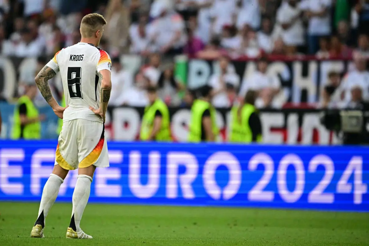 O adeus de Kroos ao futebol (créditos: AFP)