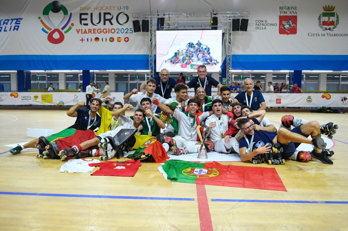 Portugal sagrou-se tricampeão europeu (créditos: FPP)