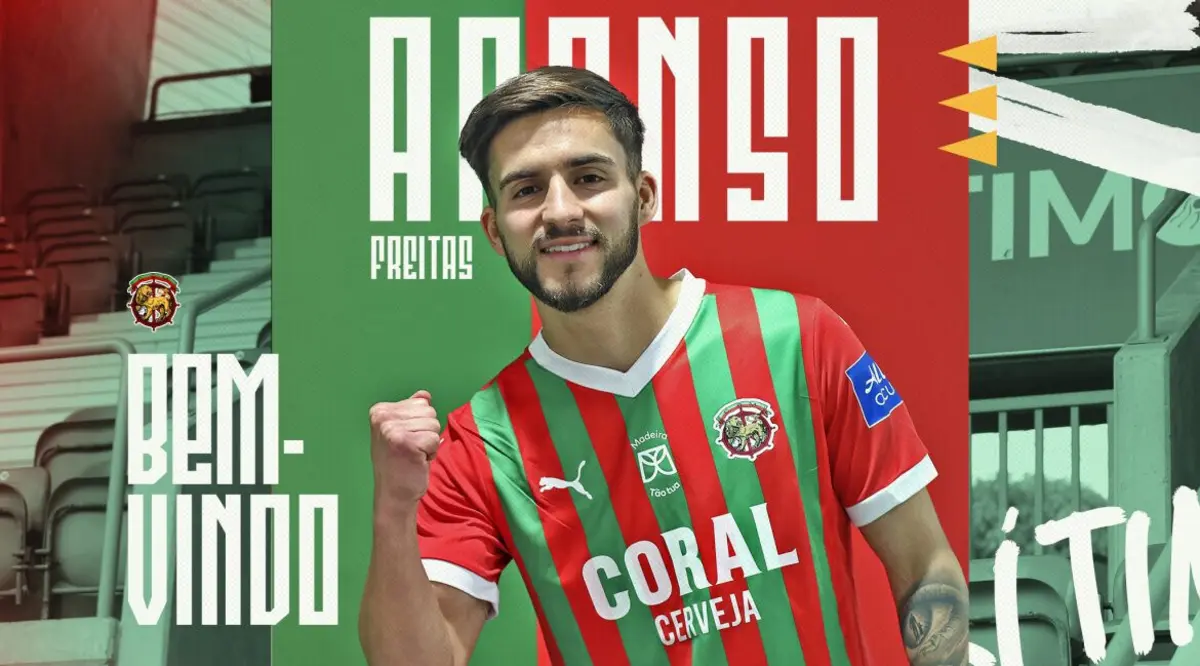 Imagem de contexto do artigo Afonso Freitas deixa Nacional para reforçar o rival insular Marítimo