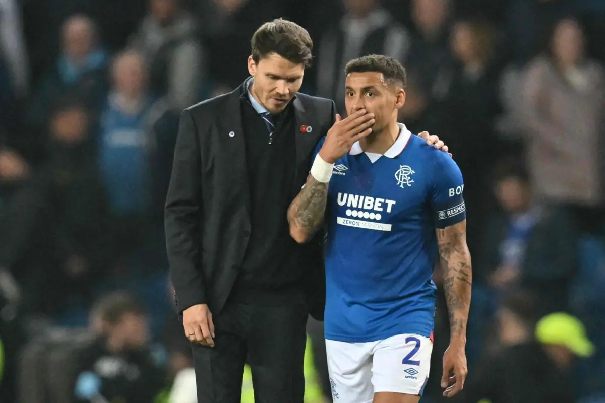 Danny Rohl com James Tavernier