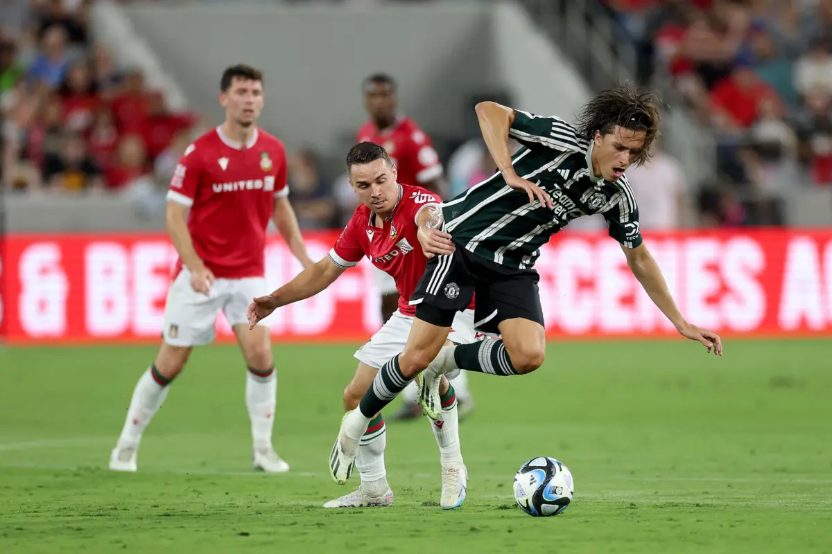 Álvaro Fernández estava cedido pelo Manchester United (Créditos: AFP)