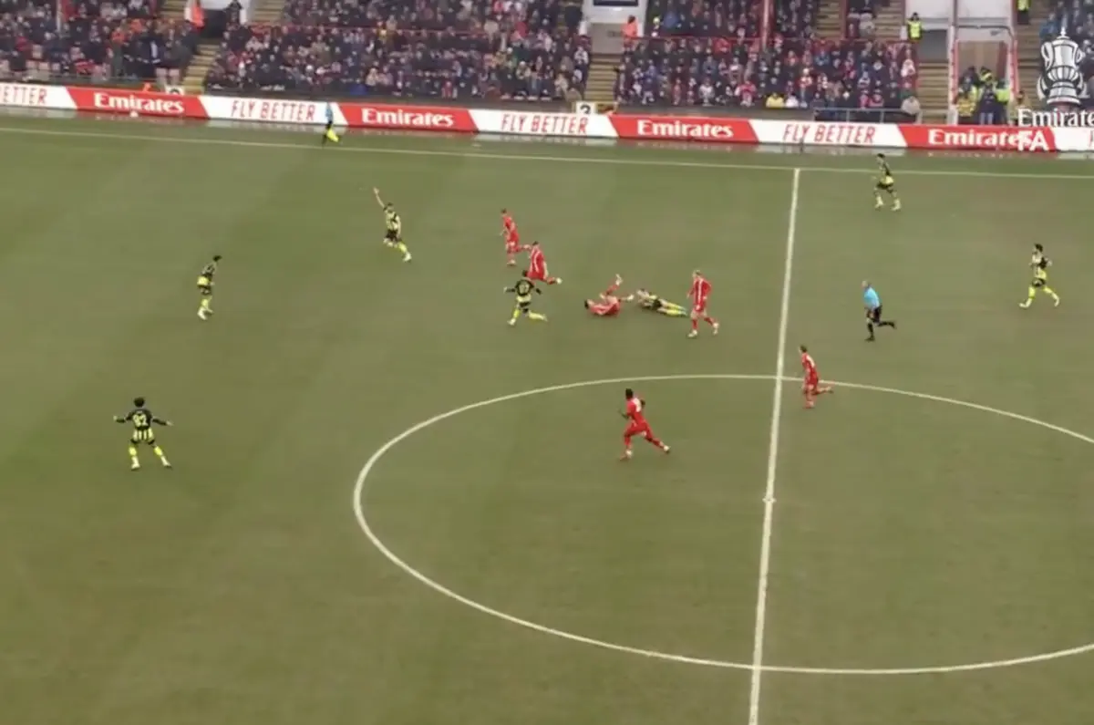 Imagem de contexto do artigo O golo praticamente do meio-campo que ia complicando a vida ao Manchester City