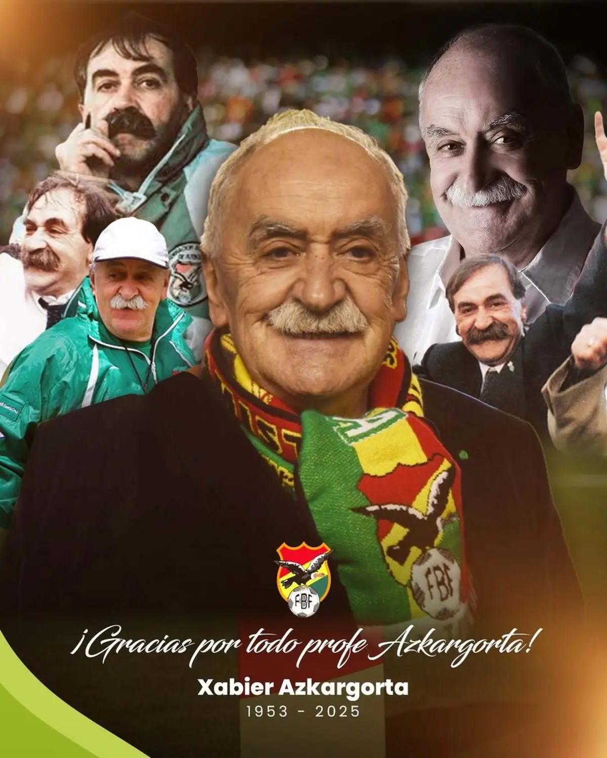 Imagem de contexto do artigo Bolívia de luto pela morte do basco Xabier Azkargorta