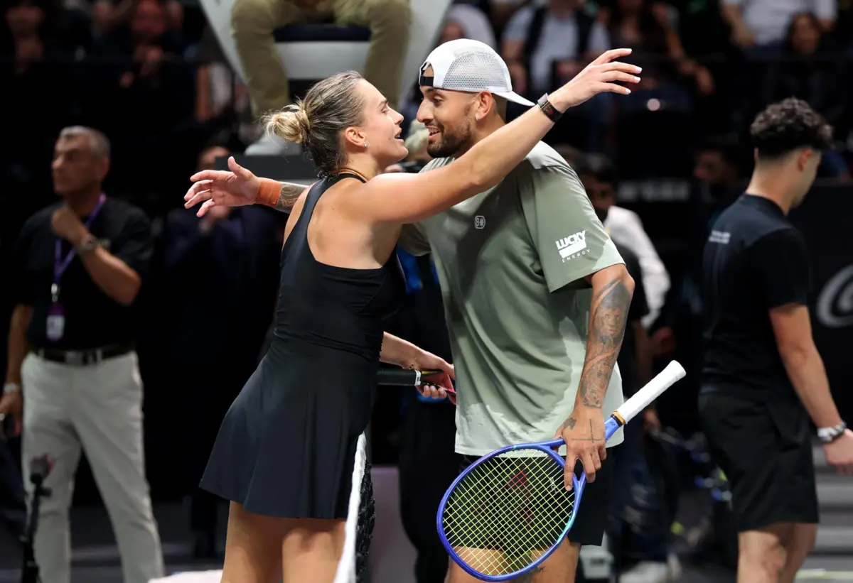 Aryna Sabalenka e Nick Kyrgios