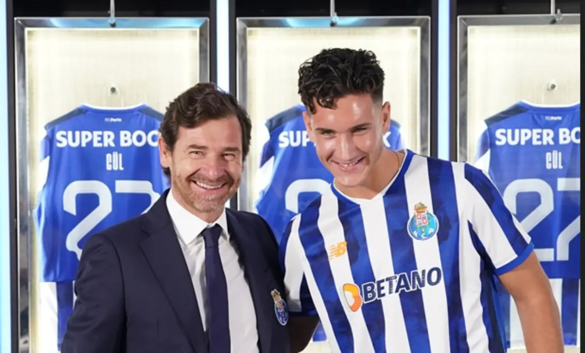 Villas-Boas e Deniz Gul (Créditos: FC Porto)