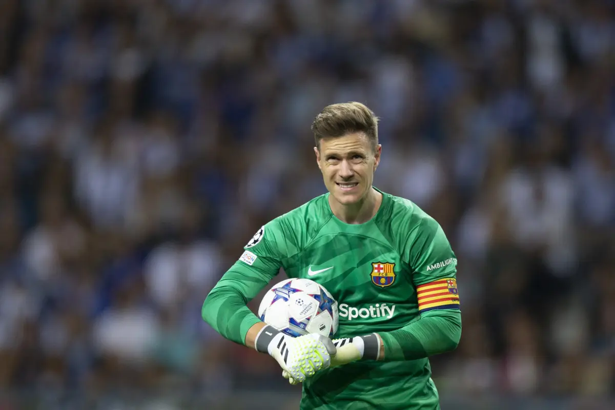 Ter Stegen (Créditos: Pedro Correia/Global Imagens)