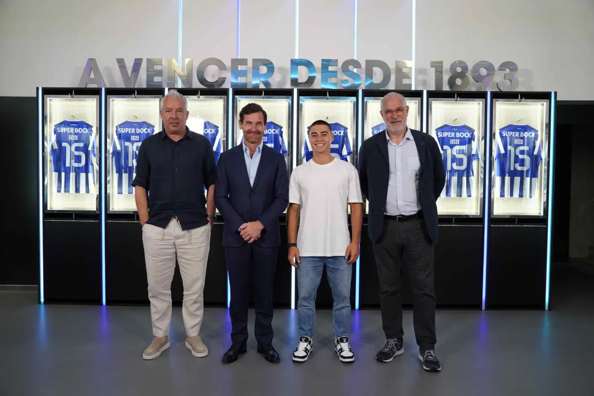 Jorge Costa, André Villas-Boas, Vasco Sousa e Andoni Zubizarreta (Créditos: FC Porto)