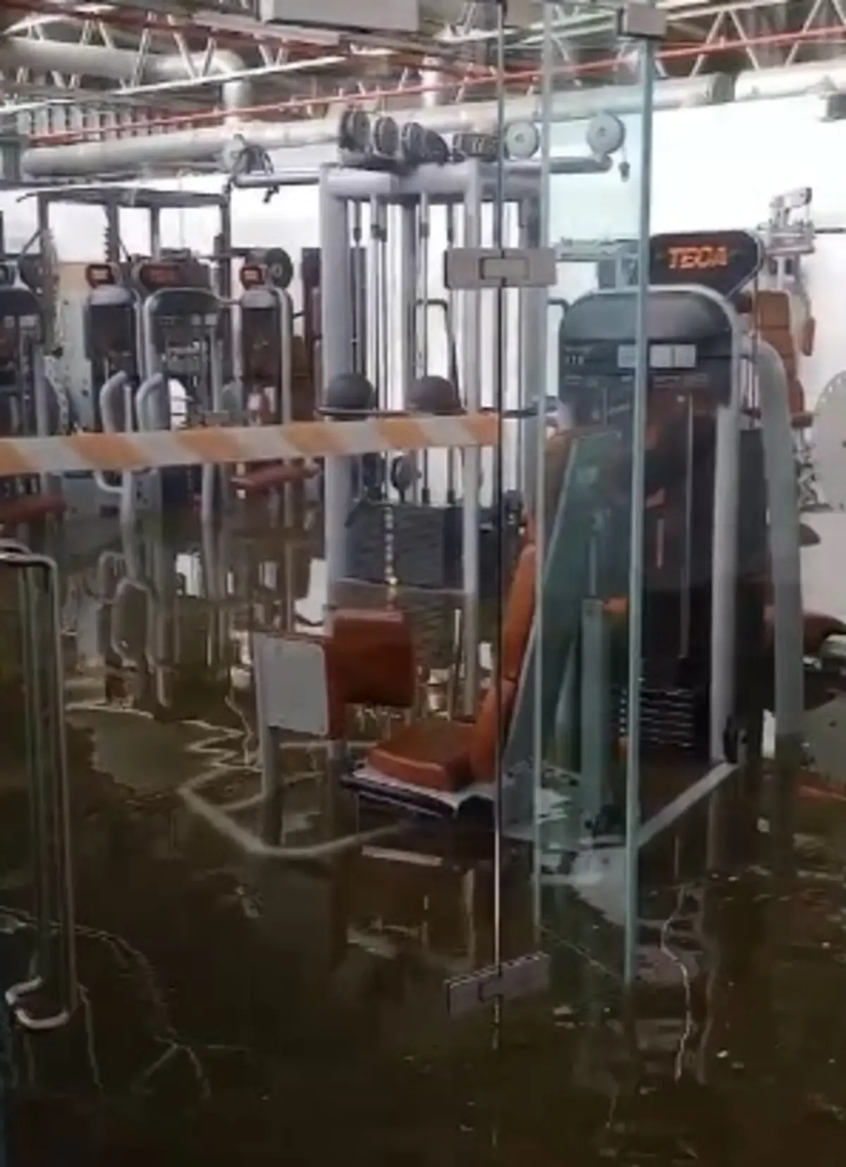 Imagem de contexto do artigo Ginásio do Centro de Alto Rendimento de Montemor-o-Velho completamente alagado