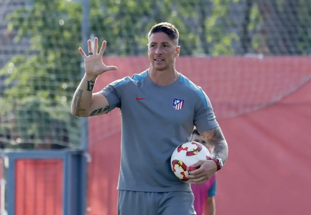 Fernando Torres (Créditos: Atlético de Madrid Academia)