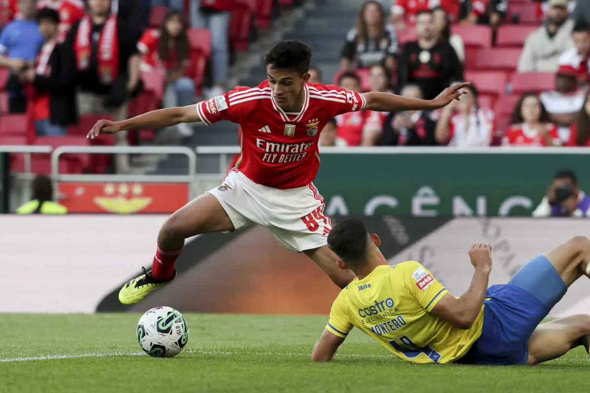 Imagem de contexto do artigo João Rego e a estreia na equipa A do Benfica: "Era um balneário gigante, nem encontrava a casa de banho..."