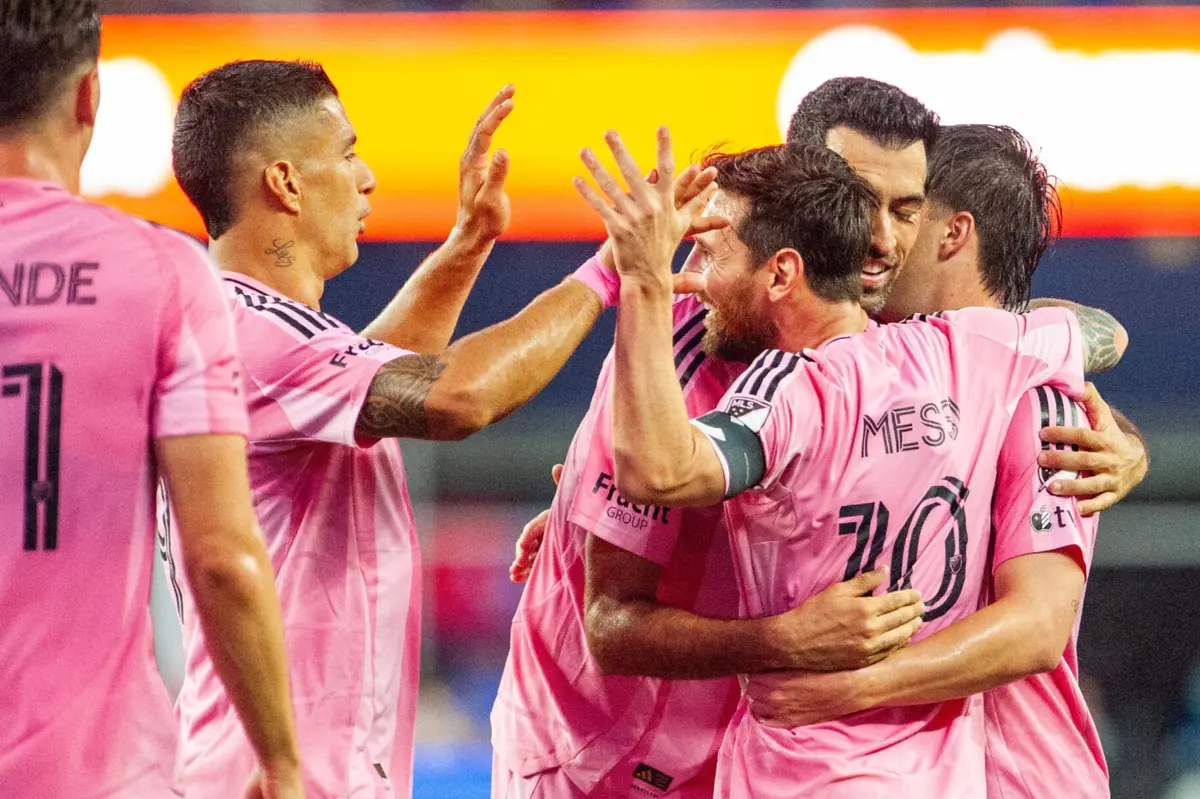 Imagem de contexto do artigo Inter Miami vence em New England com quarto bis seguido de Messi na MLS