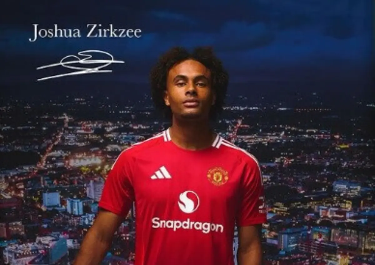 Zirkzee (créditos: Manchester United)