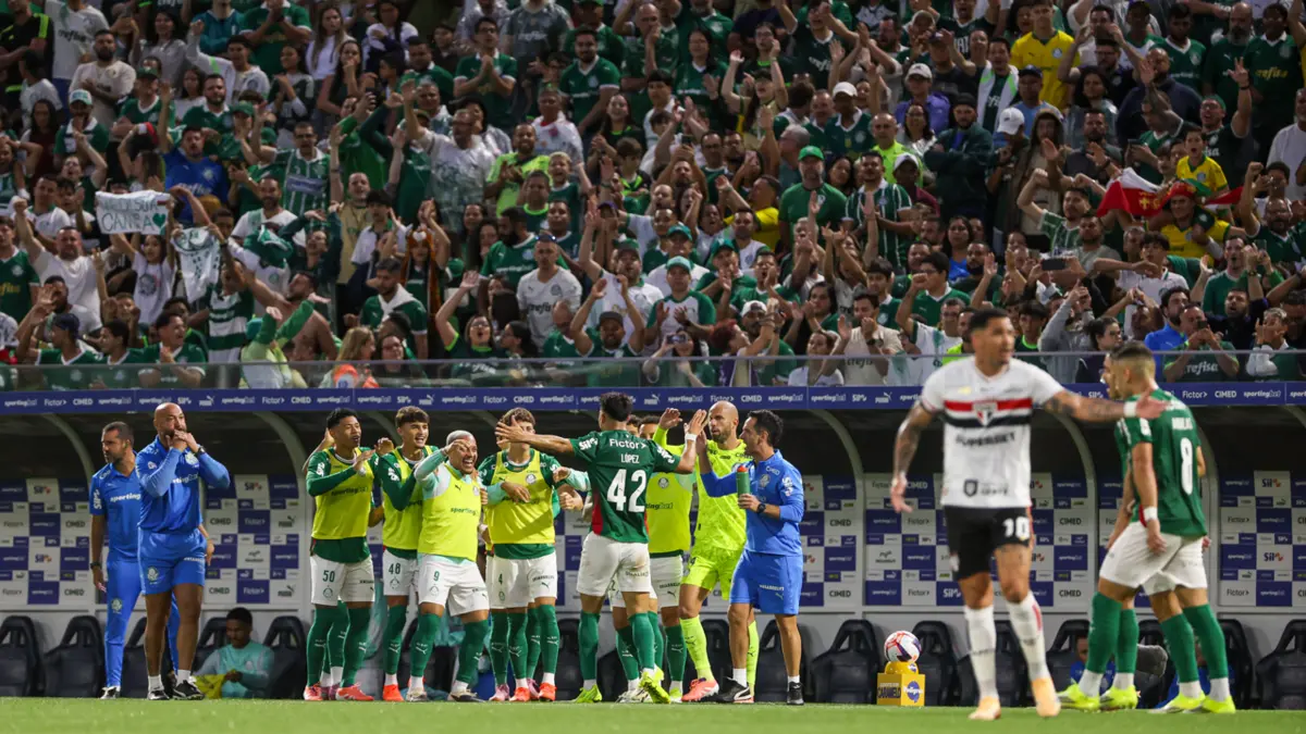Imagem de contexto do artigo Palmeiras, de Abel Ferreira, vence o rival São Paulo no campeonato estadual