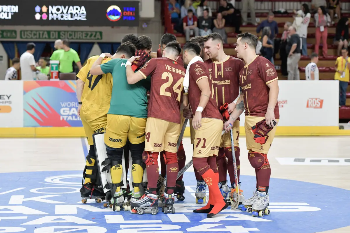 Imagem de contexto do artigo DIRETO | Portugal-França no Mundial de hóquei em patins (4-2)