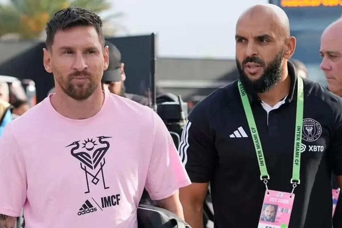 Messi e Yassine Cheuko