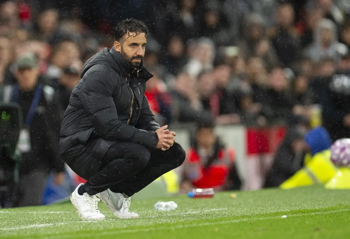 Ruben Amorim, treinador do Manchester United