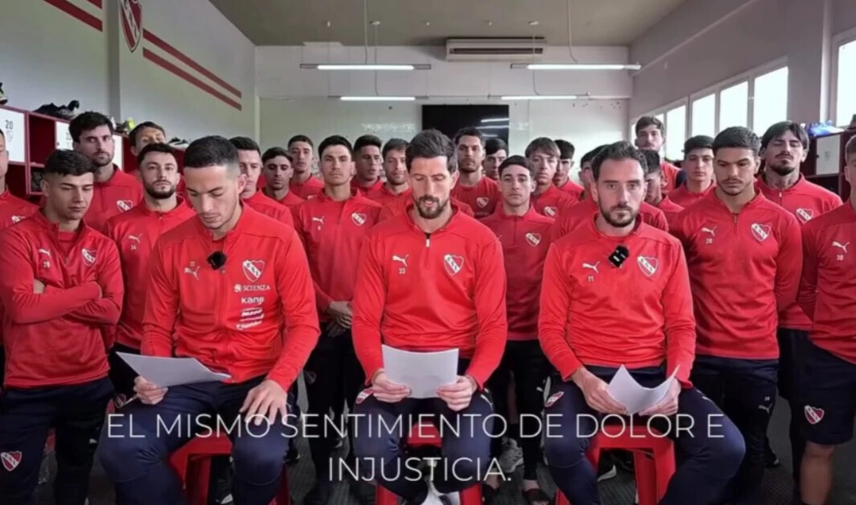 Imagem de contexto do artigo Plantel do Independiente lamenta afastamento da Sul-Americana: "Dor e injustiça"