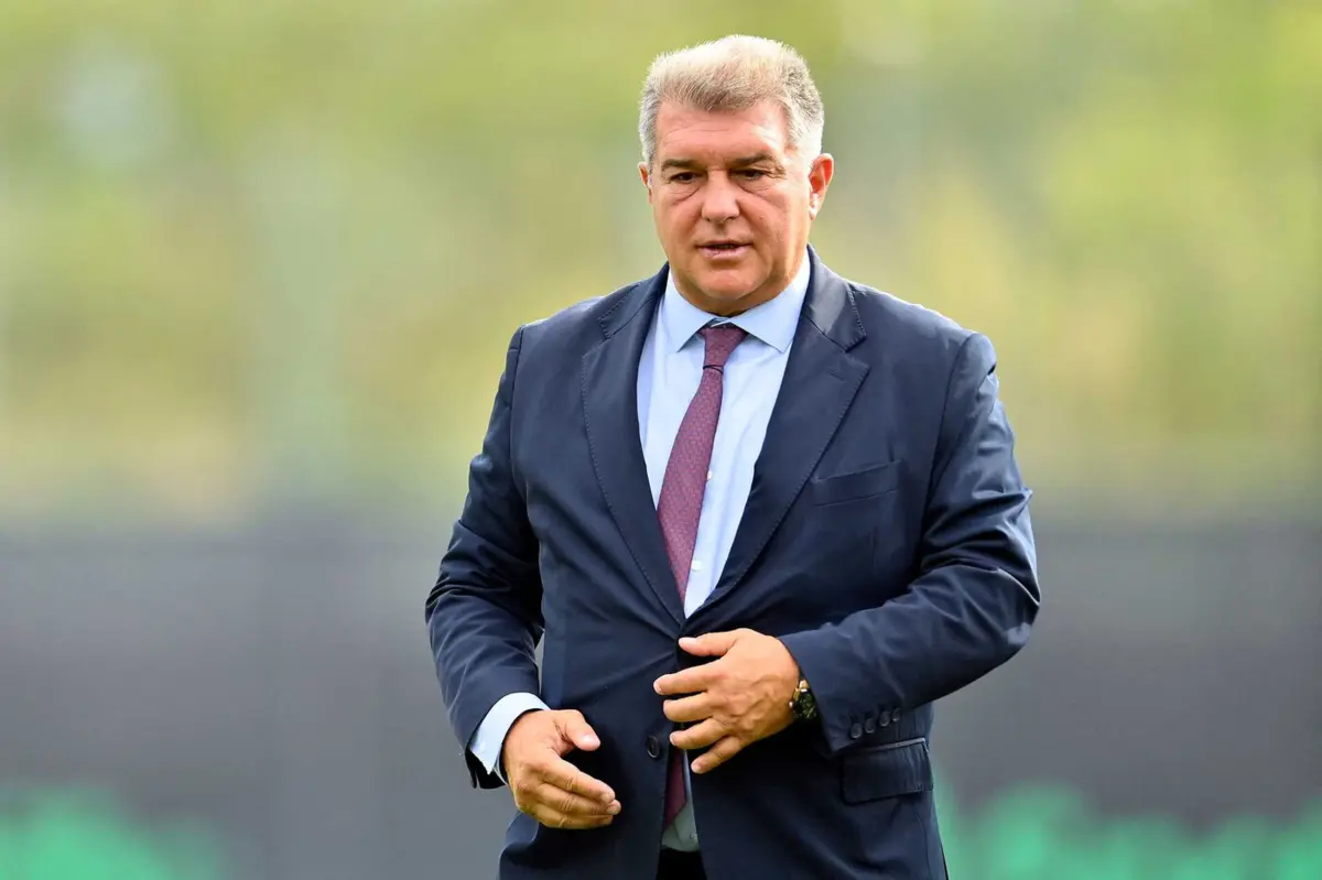 Joan Laporta, presidente do Barcelona