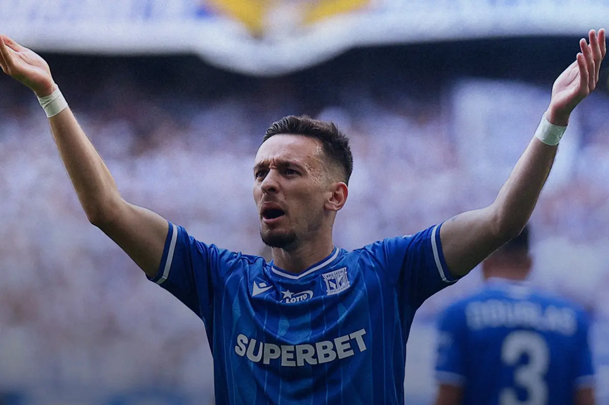 Imagem de contexto do artigo Afonso Sousa marcou golo da vitória e Lech Poznan é campeão na Polónia