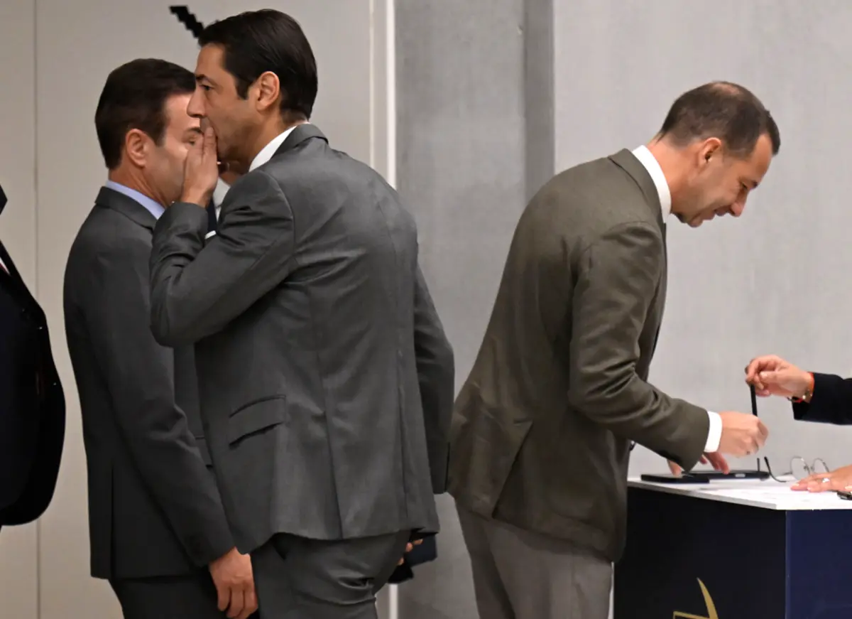 António Salvador, Rui Costa e Frederico Varandas