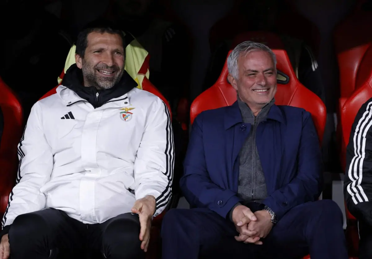 João Tralhão e José Mourinho