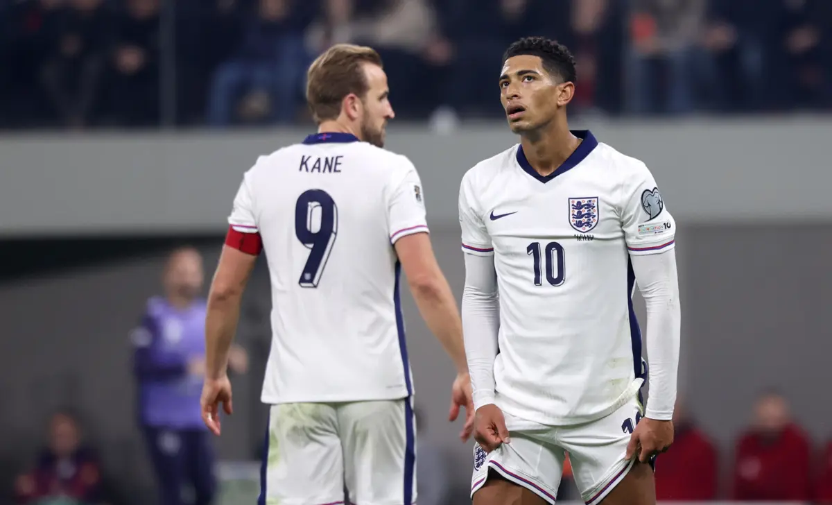 Bellingham ao serviço da seleção inglesa