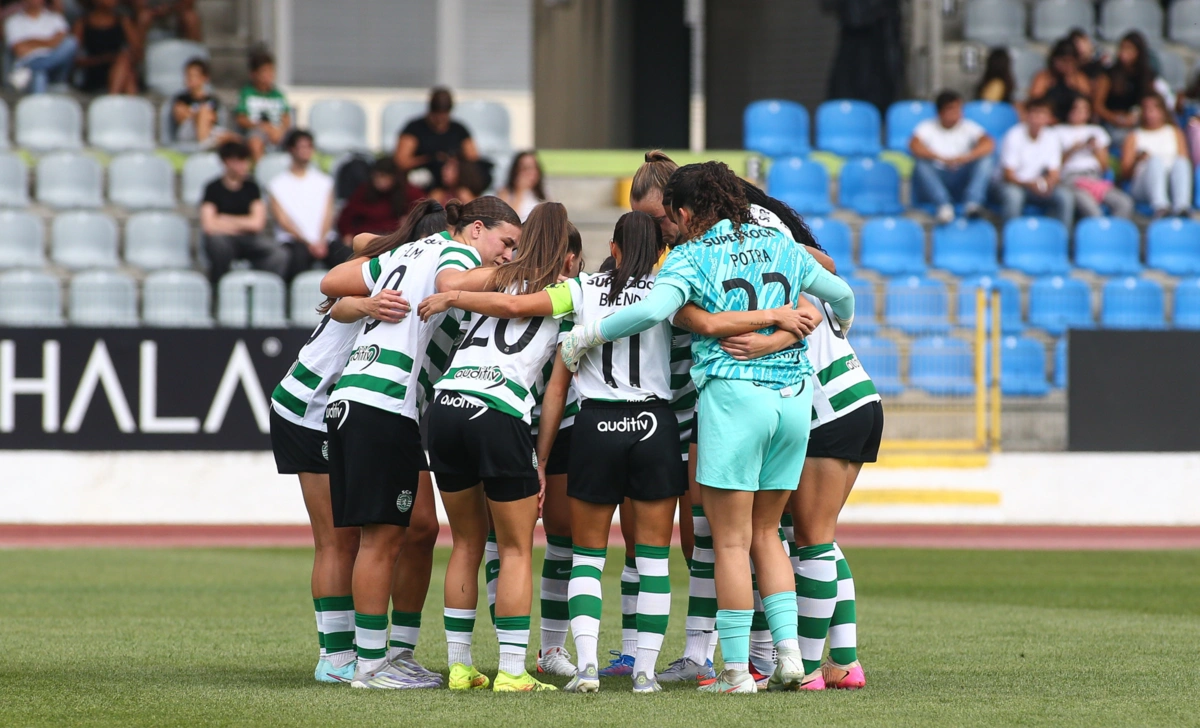 Equipa feminina do Sporting