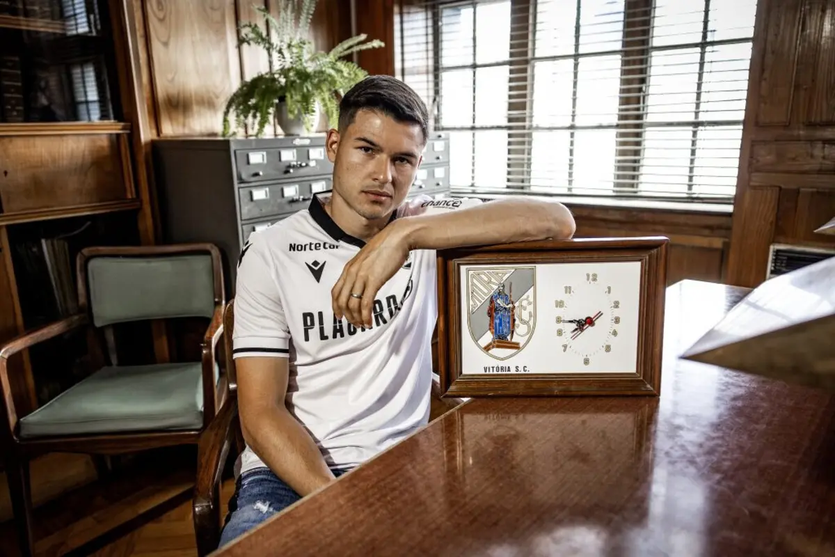 Chuchu Ramírez é reforço de V. Guimarães (créditos: Vitória SC)