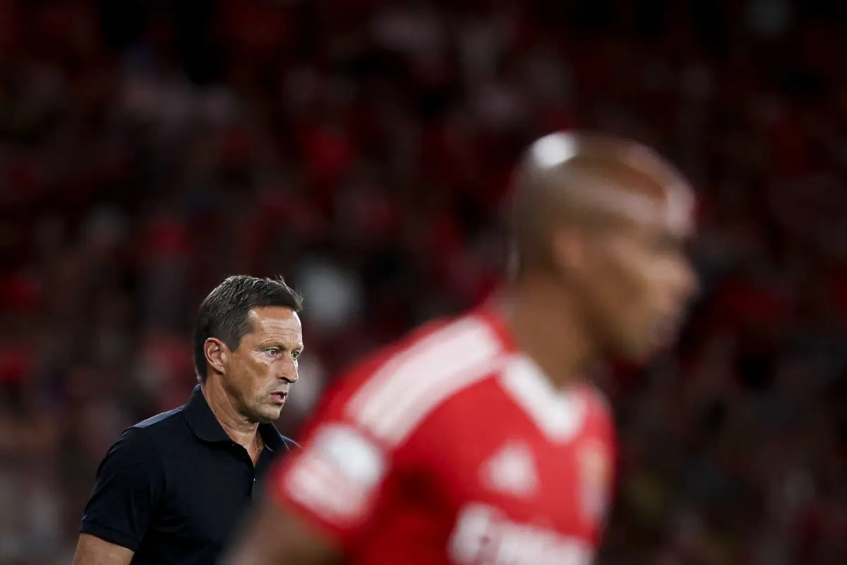 Imagem de contexto do artigo Schmidt, a situação de Arthur Cabral e os assobios a João Mário: "Vejo um jogador fantástico"