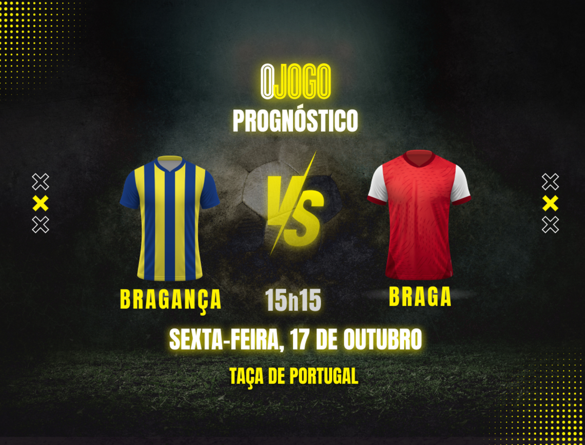 Imagem de contexto do artigo Prognóstico Bragança vs SC Braga: Dicas e Odds na Taça de Portugal