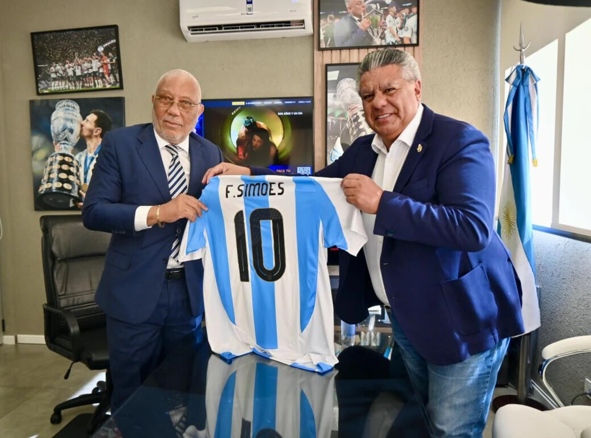 Fernando Alves Simões e Claudio Tapia