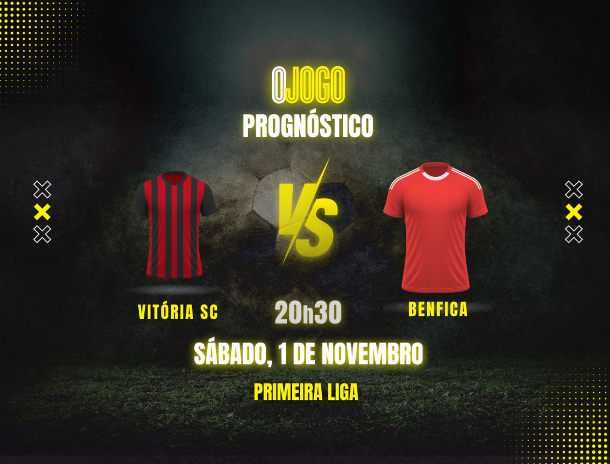 Imagem de contexto do artigo Prognóstico Vitória SC vs Benfica: Dicas e Odds da Primeira Liga