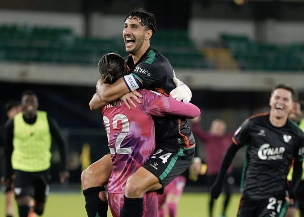 Imagem de contexto do artigo Veneza surpreende Hellas Verona na Taça de Itália