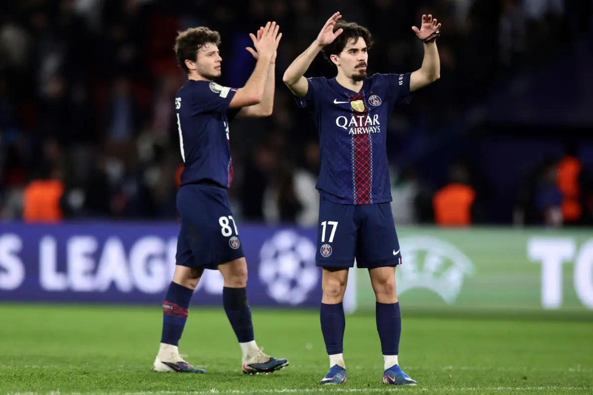 Vitinha cumpre a quarta época no PSG