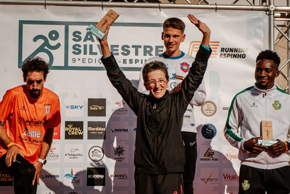 Rosa Mota participou na S. Silvestre de Espinho