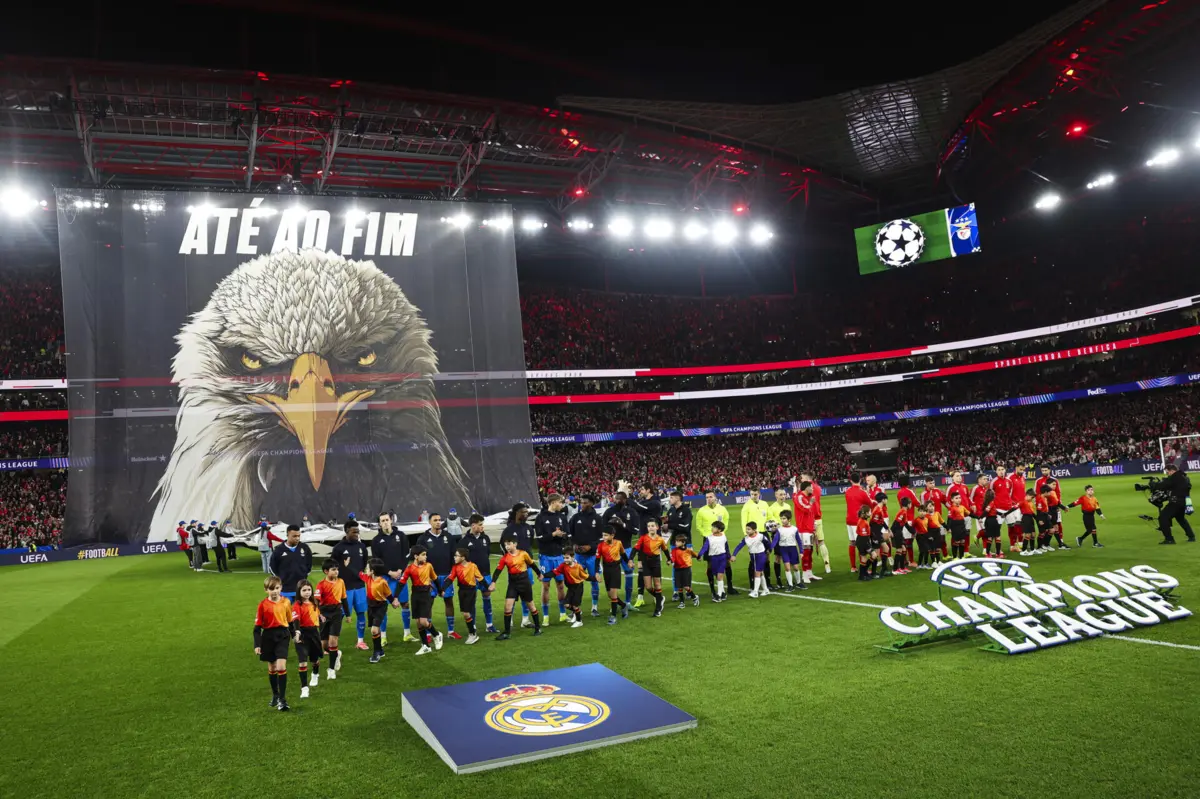 Imagem de contexto do artigo Estádio da Luz bate recorde de assistência na receção ao Real Madrid