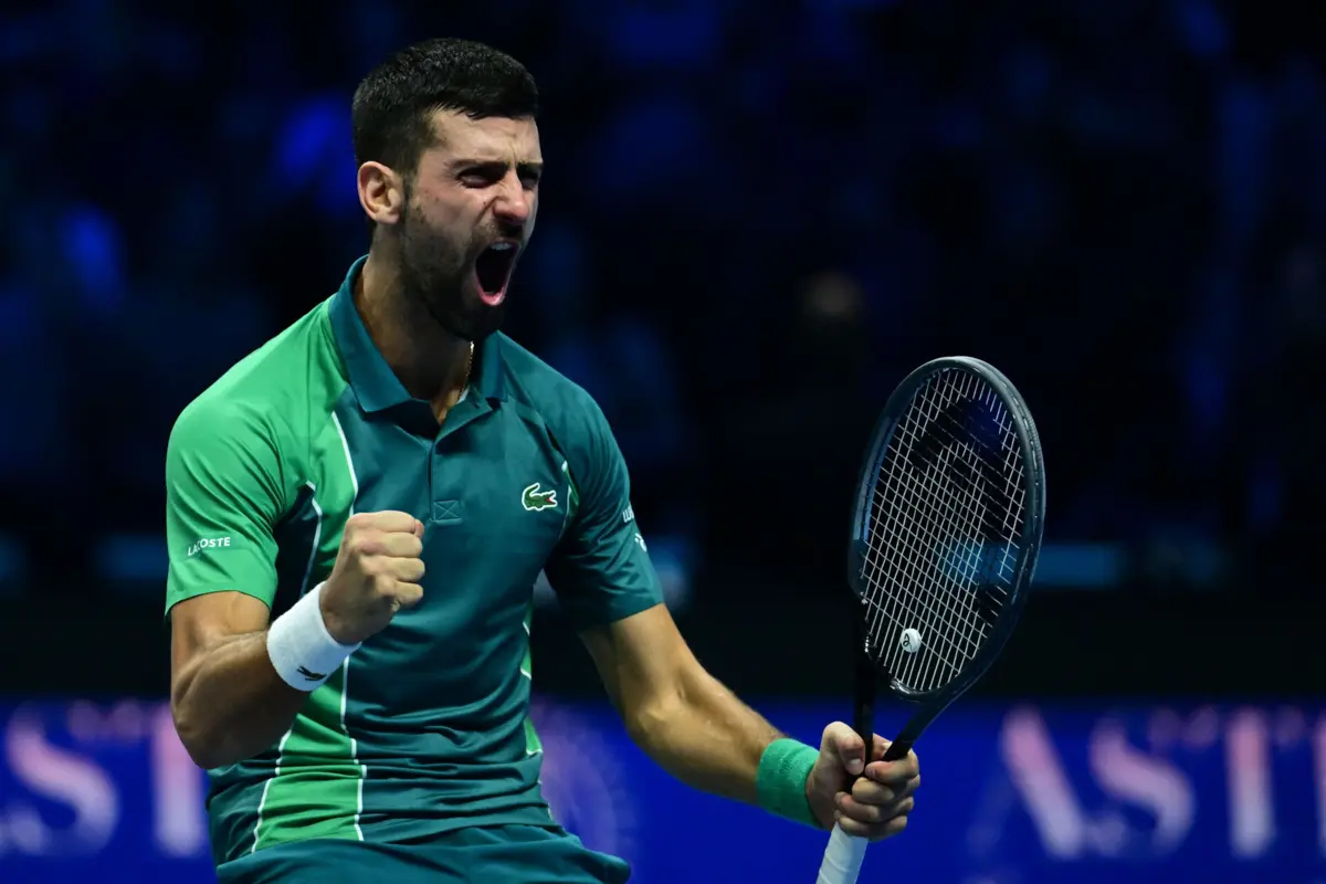 Imagem de contexto do artigo Djokovic vence Sinner e conquista as ATP Finals pela sétima vez
