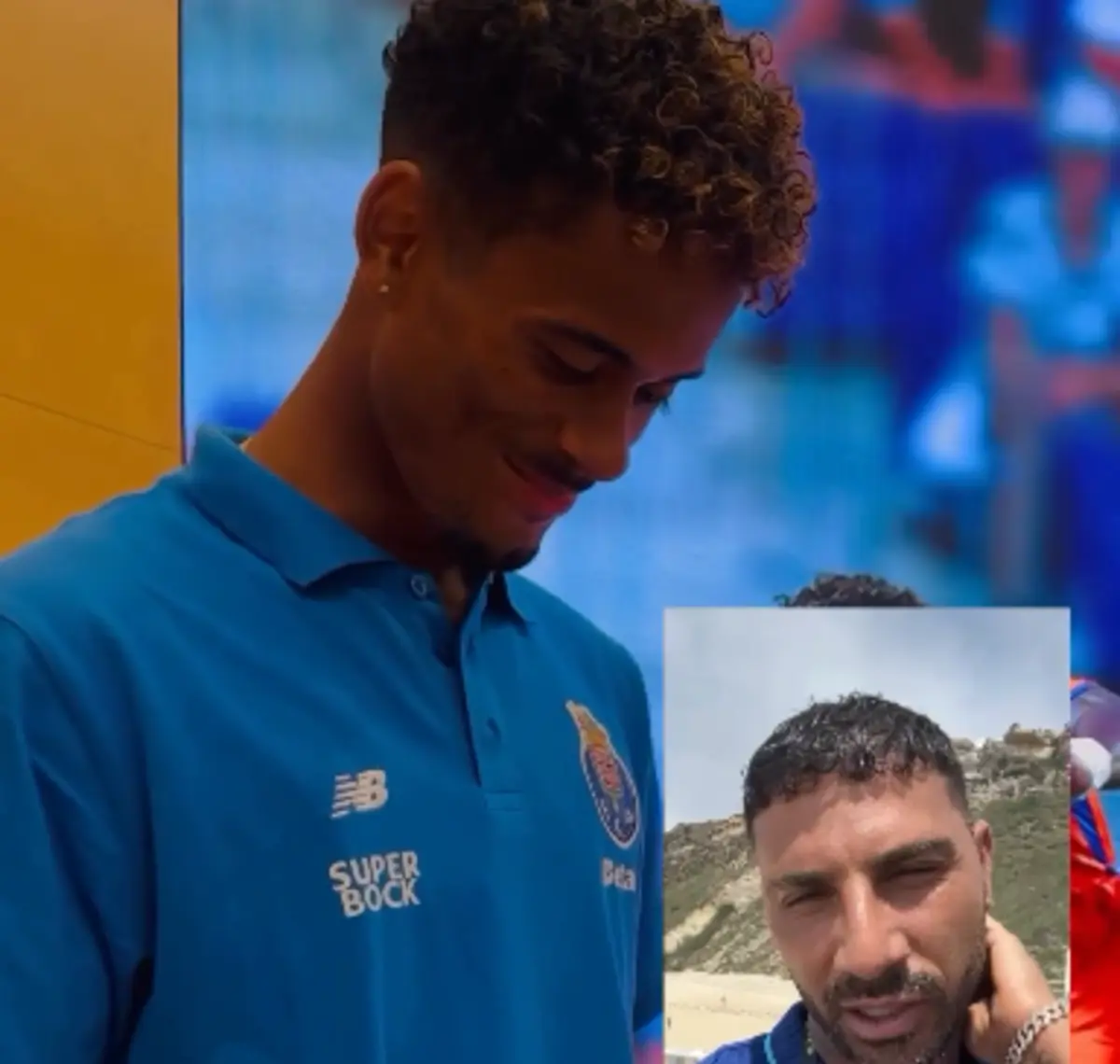 Imagem de contexto do artigo Depois da trivela, Gonçalo Borges recebeu mensagem de Quaresma