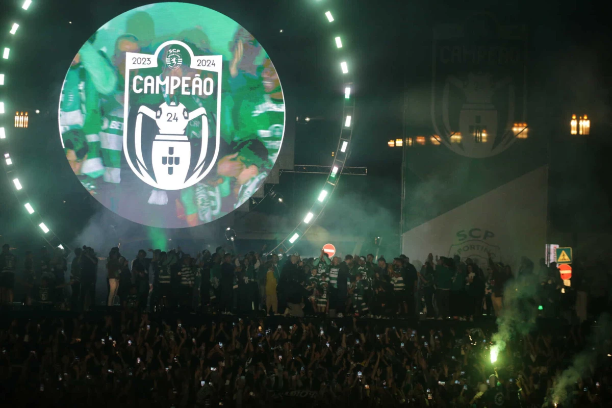 Sporting no Marquês do Pombal, em Lisboa