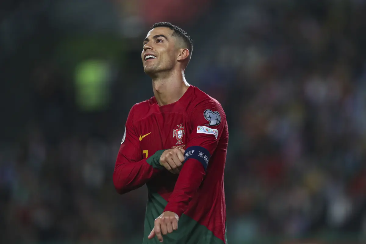 Ronaldo, capitão da Seleção Nacional (créditos: Pedro Rocha/Global Imagens)