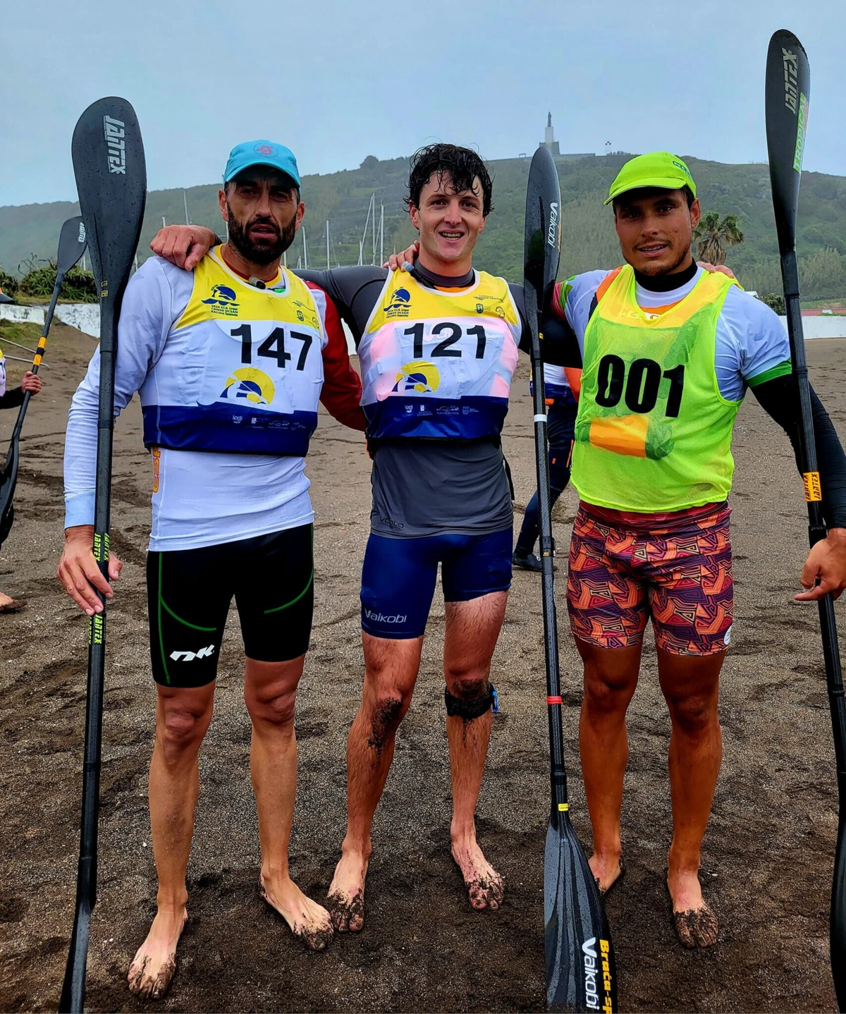 Imagem de contexto do artigo Sara Sotero e Bernardo Pereira de prata nos Europeus de canoagem de mar