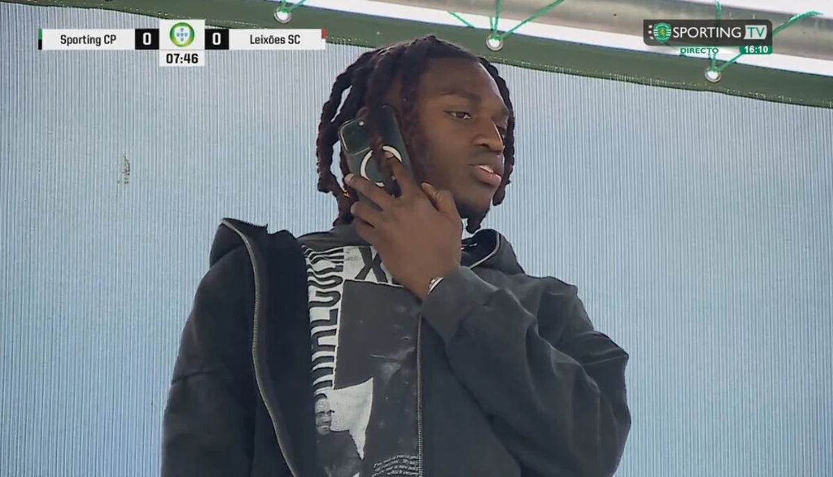 Rafael Leão (créditos: Sporting TV)